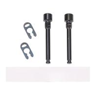 Baxnore 4Pcs Ti Alloy Cycle Disc Brake Screw Thread Pins Precision Forged Lightweight Secure Locking Caliper Fixing Pins for XT Disc Brake Systems Durable Rustproof