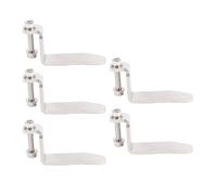 Baxnore 5 Pack Heavy Duty Stainless Steel Pneumatic Nail Gun Hooks Universal Rafter Tool Hooks for Construction Workers Carpenters Ladder Framing Belt Mounting