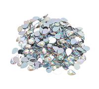 Baxnore 500 Pcs Shiny Multicolor Nail Art Rhinestones Acrylic Gems for DIY Jewelry Making Crafts Wedding Party Decoration Accessories Kit