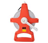Baxnore 50m Heavy Duty Tape Measure Open Reel Professional ABS Plastic Measuring Ruler Tool for Construction Sites and Factories 164ft Length Industrial Grade