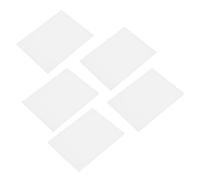 Baxnore 5Pcs Premium FEP Release Film for LCD SLA 3D Printers 280x200x0.15mm High Transparency Low Release Force Compatible with Photon LD-002R