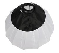Baxnore 65cm Ball Shape Lantern Softbox Soft Light Modifier Sturdy Easy to Install for Live Streaming Video Recording Soft Cloth Plastic Metal