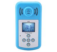 Baxnore 803 Blue Digital Display Oxygen Gas Leak Detector with Sound Light Vibration Alarm for Industrial Safety in Metallurgy Power Plants Mines