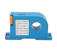 Baxnore AC Current Transmitter 1 Phase 4 20mA DC Output Current Transducer Transformer for Industrial Automation PLC Control System