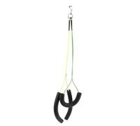 Baxnore Adjustable Pet Grooming Leash Stainless Steel Dog Grooming Loop Harness with Comfortable Foam Collar for Pet Grooming Table Secure Safe Durable Yellow Blue Green Optional (Yellow+Green)