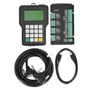 Baxnore Advanced 3 Axis CNC Motion Control System USB Controller Board Kit with 512MB Memory Power Protection for A11 Engraving Machine 24V DC Aluminum Alloy DSP Processor