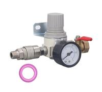 Baxnore Air Compressor Replacement Pressure Regulator AR2000 High Accuracy Adjustable 1/2 Inch NPT Air Compressor Regulator with 0 to 1 MPa for Power Energy Coal Mining Industries
