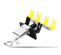 Baxnore Airbrush Holder Stand, Small Size 4 in 1 Bracket Universal Airbrush Pens, Universal Clamp on Airbrush Holder, Airbrush Stand for Art Painting