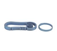 Baxnore Alloy Keychain Quick Release Key Holder Clip for Backpack Keys Outdoor Gear Durable Lightweight Rust Proof Key Ring Accessories 3.5 Inch (Blue)