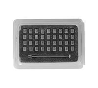 Baxnore Alphabet Punch Tool Set 37Pcs Metal Stamping Kit Professional Grade Stainless Steel Letter Number Stamps Fast Punching Leather Embossing Tools for DIY Crafting Leatherworki