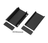 Baxnore Aluminum Alloy Circuit Board Enclosure Electronic Project Box Sandblasted Oxidized Case for GPS Decoder Industrial Equipment Housing 25 x 84 x 110mm 2 Pack