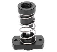 Baxnore Anti Backlash Nut for T8 Screw, POM Eliminator With Iron Spring, 2 mm Pitch Threaded Nut for Printer Accessories, CNC Engraving Machine Parts