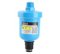 Baxnore Automatic Drain Valve 1.0Mpa G1/2 Aluminum Air Compressor Water Removal Valve Heavy Duty Rustproof Auto Drainer for Industrial Pneumatic Systems Air Tanks Tools