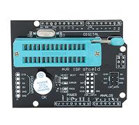 Baxnore AVR ISP Programmer Expansion Board Burn Bootloader for Development Board Bit Modification with Buzzer and LED Indicator 5V