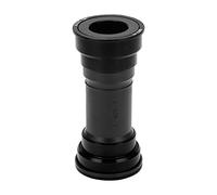Baxnore Bike Bottom Bracket Aluminum Alloy Premium Durable High Precision Sealed Bearing Center Axle for Mountain Bikes Road Bikes Folding Bikes BB92 24mm Inner Diameter Fits 86 92 (Black)