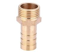 Baxnore Brass Barb Connector G3/8 Male Thread High Pressure Pipe Fitting Quick Coupling Joint for Liquid Gas Flow 5pcs Set 8mm 10mm 12mm 16mm (12MM)