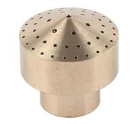 Baxnore Brass Fountain Nozzle Premium Durable Column Style Water Spray Head for Garden Pond Park Hotel Decoration Golden Color Multiple Sizes 1/4 1/2 3/4 1 3/2 2 Inch (1/4 17.5-18cm Head