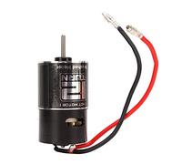 Baxnore Brushed Motor 12T 550 High Performance Durable RC Car Motor with High Efficiency Stable Power for Granite SENTON Typhoon V3 1/10 Scale Copper Iron Construction 7.4V Operat