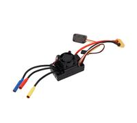 Baxnore Brushless Electronic Speed Controller with Cooling Fan 60A High Performance for 1:10 Buggy On Road Off Road Racing