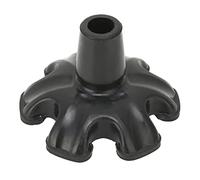 Baxnore Cane Tips 6 Pillar Design Nonslip Rubber Crutch Tips with Anti Skid Base for Walking Stick Stick for Stairs and Uneven Ground 19mm Size Gel