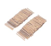 Baxnore Carbon Film Resistor Assortment Kit 3120Pcs 156 Values 1Ω to 10MΩ 1/4W with 5% Tolerance High Temperature Low Noise Durable for DIY Projects Electronic Experiments