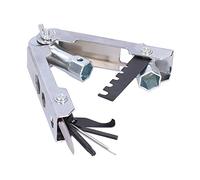 Baxnore Chainsaw Multi Tool, Cold Rolled Steel Chain Saw Multi Function Tool, Chainsaw Combination Tool Kit, Foldaway Pocket Multi Tool for Gardening