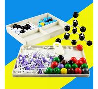 Baxnore Chemistry Molecular Model Kit Organic Inorganic Modeling Set Science Teaching Learning Aids Ball and Stick Atom Structure Kit with PP Plastic Components for Middle High and