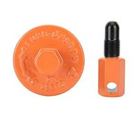 Baxnore Clutch Flywheel Removal Tool, Metal Piston Stop Chain Saw Tool, Chainsaw Clutch Tool, Wear Resistant Chain Saw Dismantling Repair Tool for Chain Saw