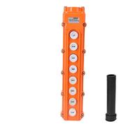 Baxnore COB-64 8 Ways Crane Controller, Hoist, Remote Control Station Push Button Switch, Hoist Crane Push Button Switch for Hoist Crane Control