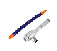 Baxnore Cold Air Gun 130MM Professional Industrial Cooling Tool with Flexible Hose for Machine Tool Cooling Welding Applications Aluminum Alloy Construction 5.1 Inch Length (08 Micro)