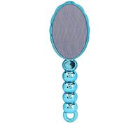 Baxnore Crystal Hair Eraser Painless Reusable Portable Handheld Hair Tool for Smooth Skin on Legs Arms Body ABS Glass Material Slow Exfoliation (Blue)