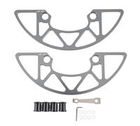 Baxnore Cycle Chainring Guard Aluminum Alloy 104BCD Sprocket Protector for 38 to 40T Positive Negative Teeth Mountain Bikes Single Disc Sprocket Durable Impact Resistant Scratch Pr (You color)