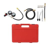 Baxnore Cylinder Leak Down Tester Gasoline Engine Compression Dual Gauge Detecting Tool for Pressure Check Leakage Rate Test on Automotive Engines