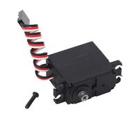 Baxnore Digital RC Servo 2.2kg Torque High Accuracy Sensitive Metal Gear Servo Upgrade Replacement for MJX 16207 16208 16209 1/16 RC Car with Fixing Screws Plastic and Iron Materia