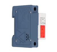 Baxnore DIN Rail Holder Base 1 Pole 32A with Fault Indicator Light Overload Short Circuit Protection for Solar PV System Industrial Control Panels