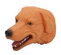 Baxnore Dog Model Hand Puppet Gloves High Simulation Story Telling Doll for Interactive Development Safe Soft Rubber Paint
