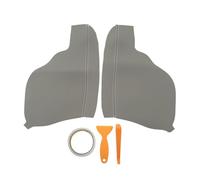 Baxnore Door Panel Armrest Cover Microfiber Leather Sponge Soft Elastic Durable Fit for 2011 2017 Left Right Front Door Panel Accessories 1 Pair (Gray 2 piece Pack)