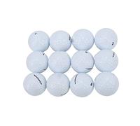 Baxnore Double Layer Golf Balls Professional Grade Durable Synthetic Rubber Core Surlyn Cover For Long Distance Swing Putting Practice Training 12Pcs Box White