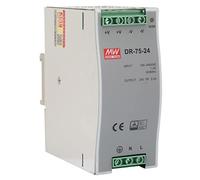 Baxnore DR 75 24 DIN Rail Power Supply, 75W Single Output Industrial Power Supply, Rail Mounting Power Supply for Lighting Equipment Industrial Control