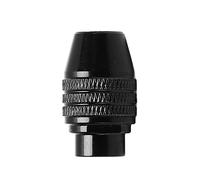 Baxnore Drill Chuck, Carbon Steel Quick Changing Chuck, Rustproof Chuck Adapter, Flexible Shaft Chuck, Drill Bit Clamping for Electric Grinder