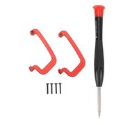 Baxnore Drone Camera Stabilizer Bumper Lens Protector Bar Aluminum Alloy Anti Collision Drone Bumper for Avata 2 FPV Drone Lightweight Sturdy Crash Guard Easy Installation 2 Pack w (Red)