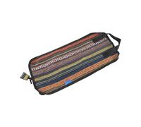 Baxnore Drum Stick Bag Mallet Case Cotton Soft National Style Woven Tribal Pattern 2 Compartments Store 4 Pairs Drumsticks with 2 Hooks Hanging Snare Drum Top Handle Design for Dru