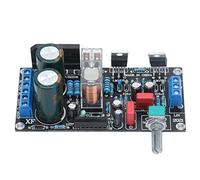 Baxnore Dual Channel Audio Amplifier Board LM1875T Adjustable Volume Speaker Protection Module for Home DIY Stereo Projects Compact PCB Design 15W Output 105dB SNR 4 8 Ohm