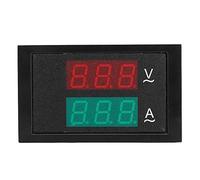 Baxnore Dual Display AC Voltage Current Meter DL85-2041 AC80 300V 0 50A with Current Transformer 1% Ammeter Voltmeter for Power Cabinets Distribution Boxes