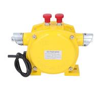 Baxnore Dual Way Balance Pull Rope Switch Industrial Grade Emergency Stop Safety Device for Conveyor Belt Systems Heavy Duty Aluminum Alloy Housing IP65 Protection