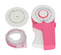 Baxnore Embossing Label Maker Machine, Embossed Label Maker with Tape, Label Making Embosser, Embossed Label Printer, Handheld Labeler for Office Supplies