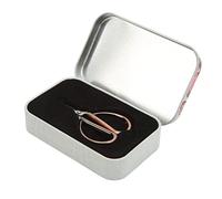 Baxnore Embroidery Scissors Stainless Steel Vintage Style Craft Scissors with Comfortable Arc Handle for Sewing Embroidery Needlework Fabric Paper Crafts DIY Projects 5.7 x 3.8cm P