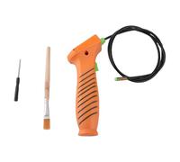Baxnore Engine Oil Tester Oil Quality Detector with LED Display Gas Analyzer Car Testing Tools for Auto Maintenance Yellow ABS Portable 6.7 Inch Height