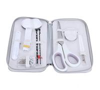 Baxnore Fabric Scissors Set Sewing Scissors Set Tailor Sewing Shears Premium Fabric Cutting Tool Kit with Ruler Pearl Needles Seam Ripper for DIY Crafting Tailoring Quilting 8 Piec