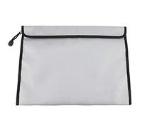 Baxnore Fireproof Document Bag Large Size 38x28cm Double Sided Fireproof Material for Important Documents Computers Tablets Jewelry Photos Credit Cards